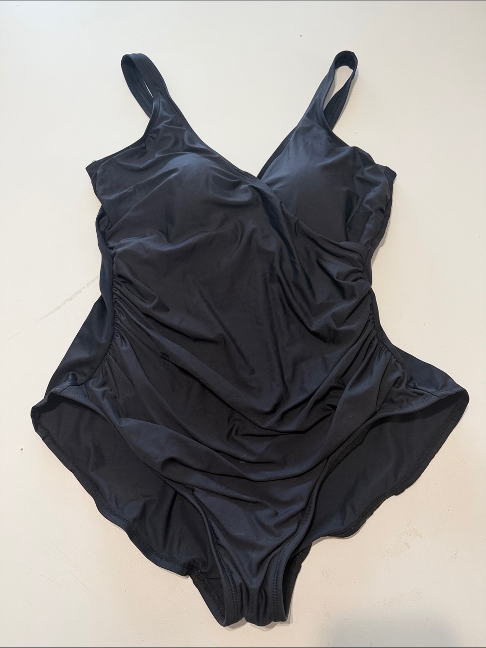 Miraclesuit Black One-Piece Tummy Control Swimsuit